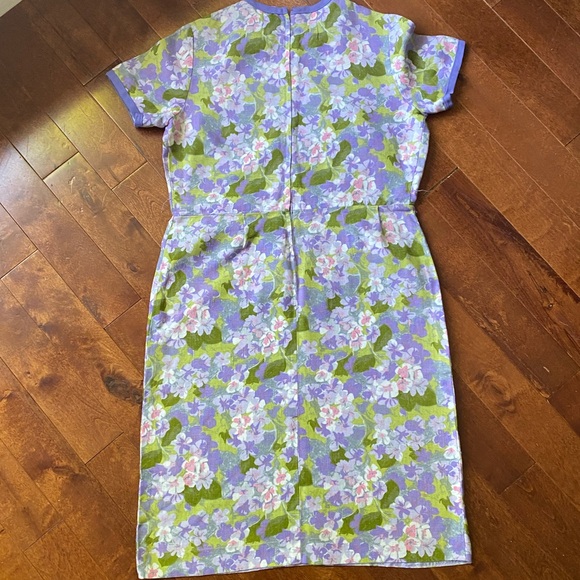 Vintage Linen Dress Sz 20 - Picture 2 of 6